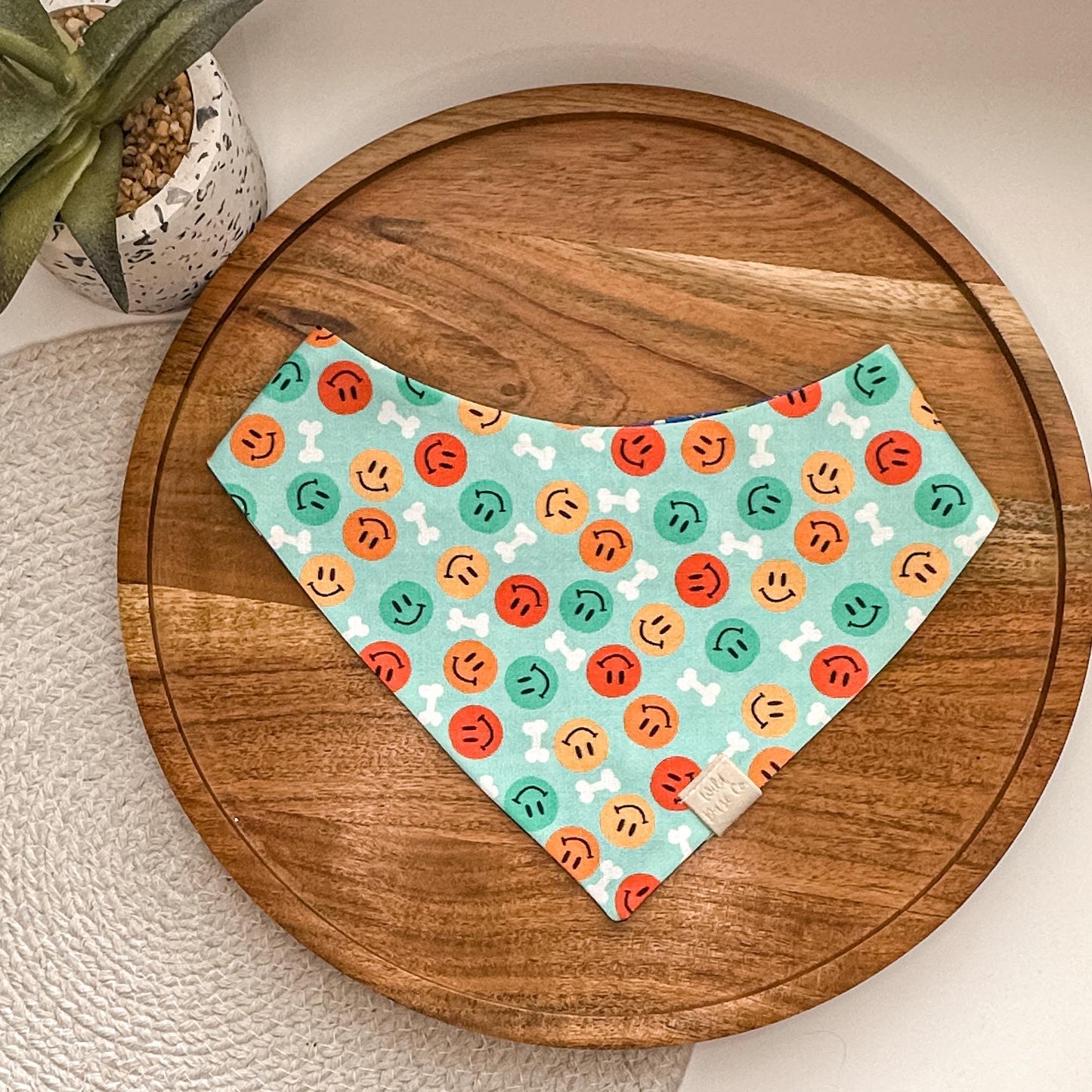 Fetching Bones and Tennis Balls Dog Bandana