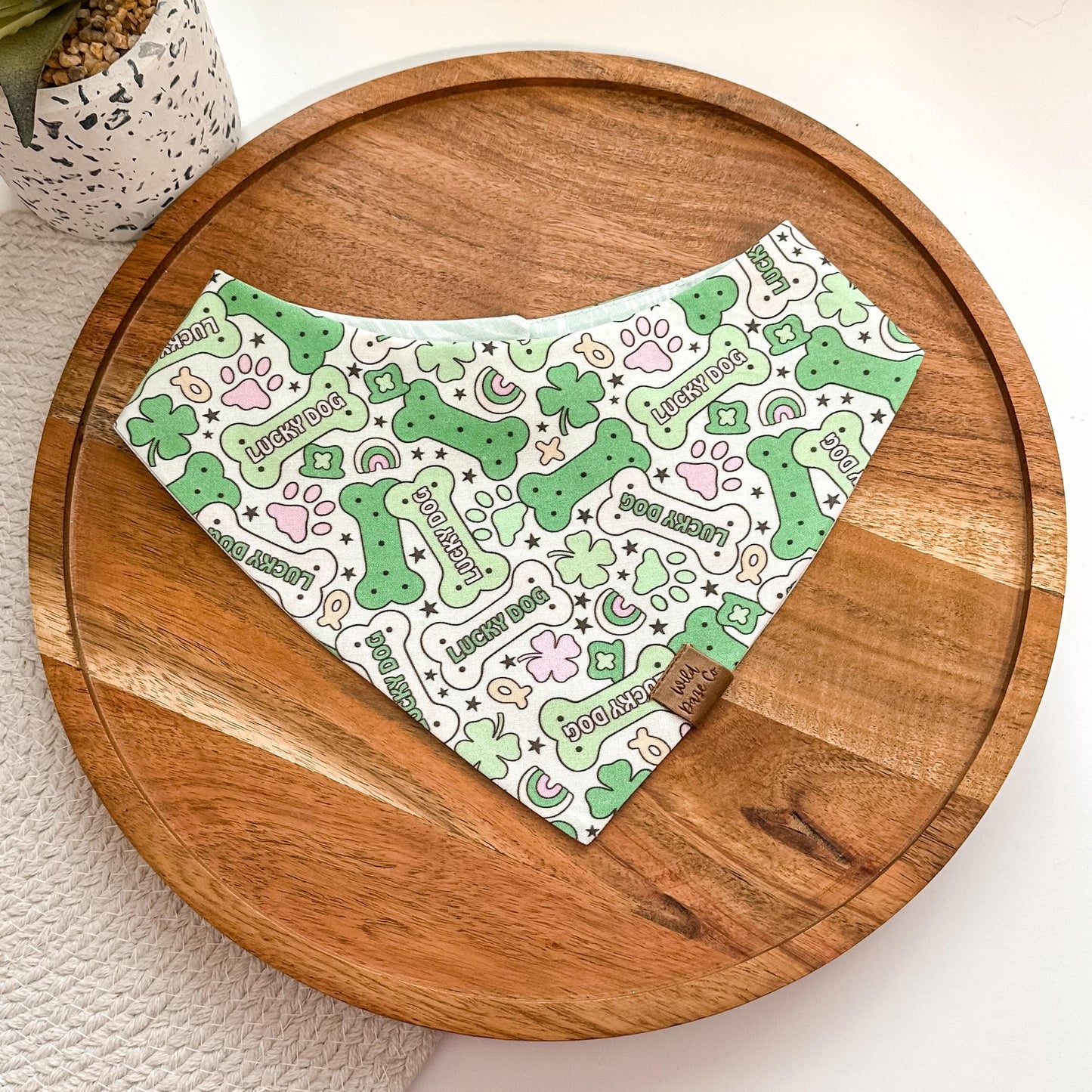 Lucky Paws Dog Bandana