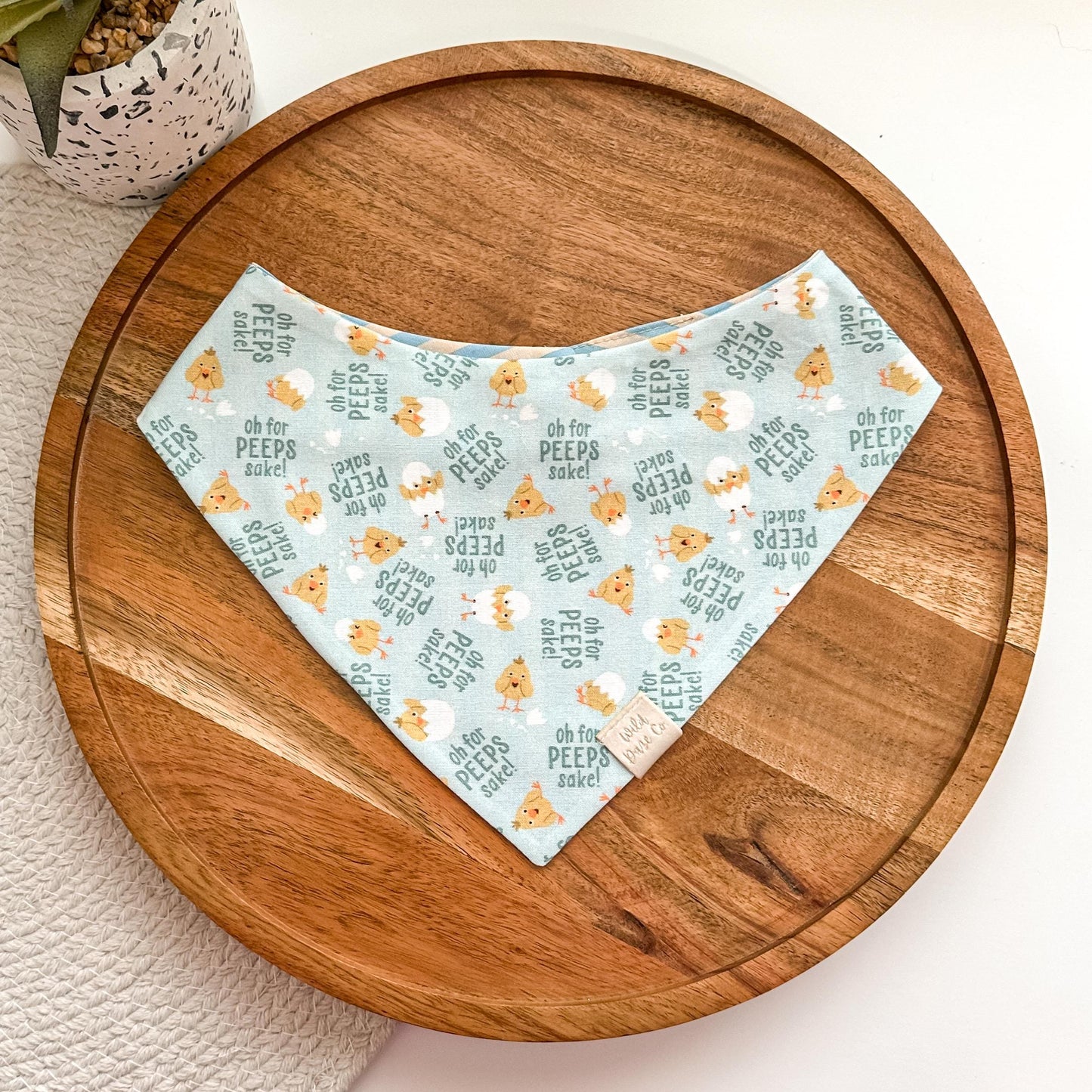 Oh for Peeps Sake Dog Bandana