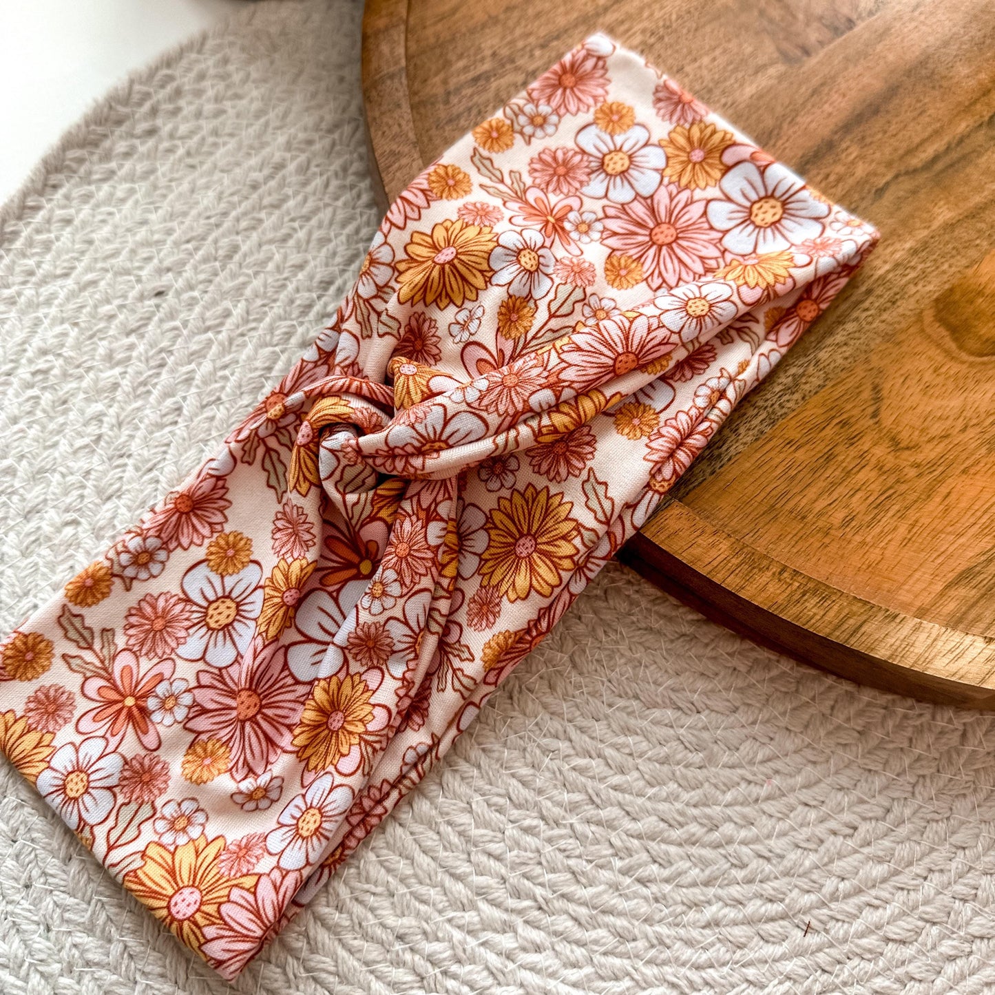 Soft Floral Headband