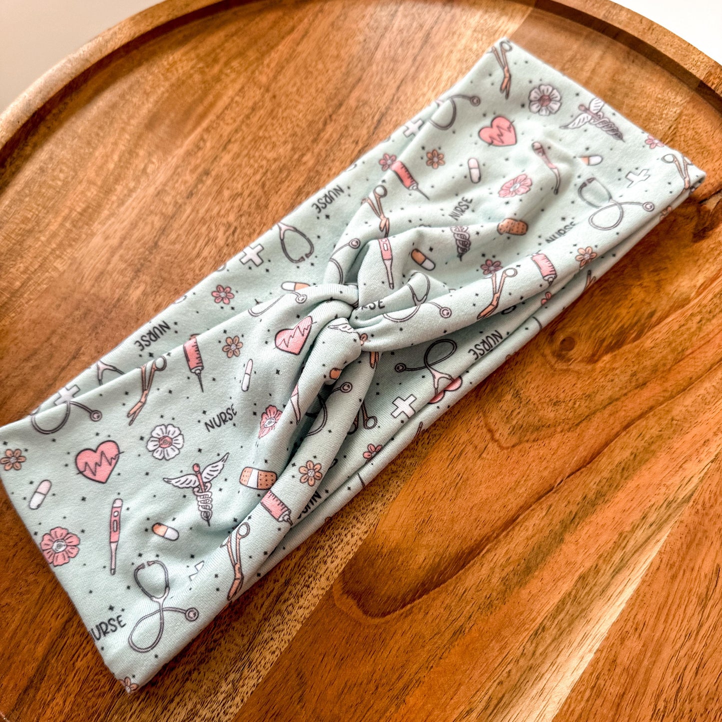 Nurse Floral Headband