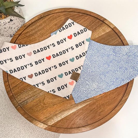 Daddy's Boy Dog Bandana