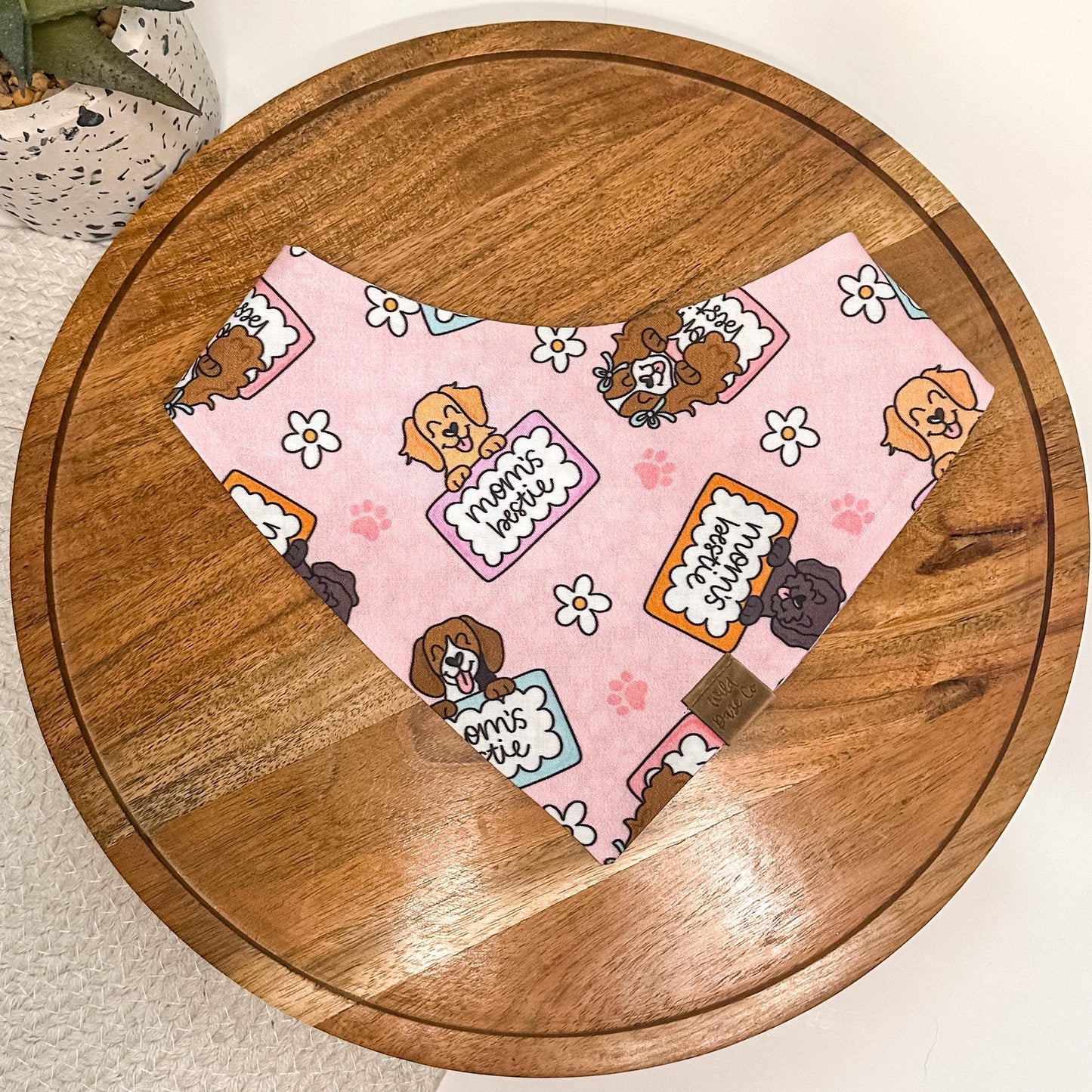 Mom's Bestie Dog Bandana