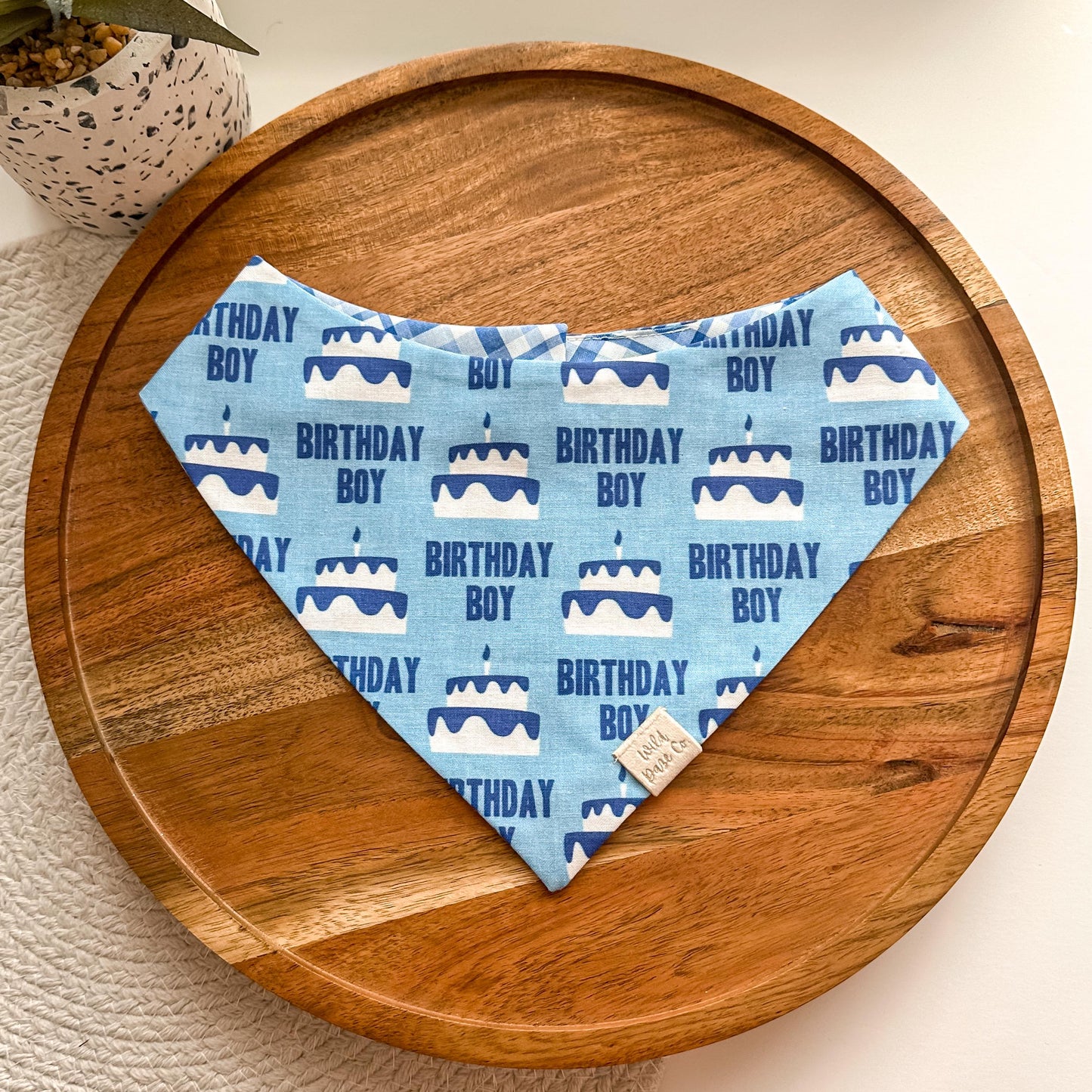 Birthday Boy Dog Bandana