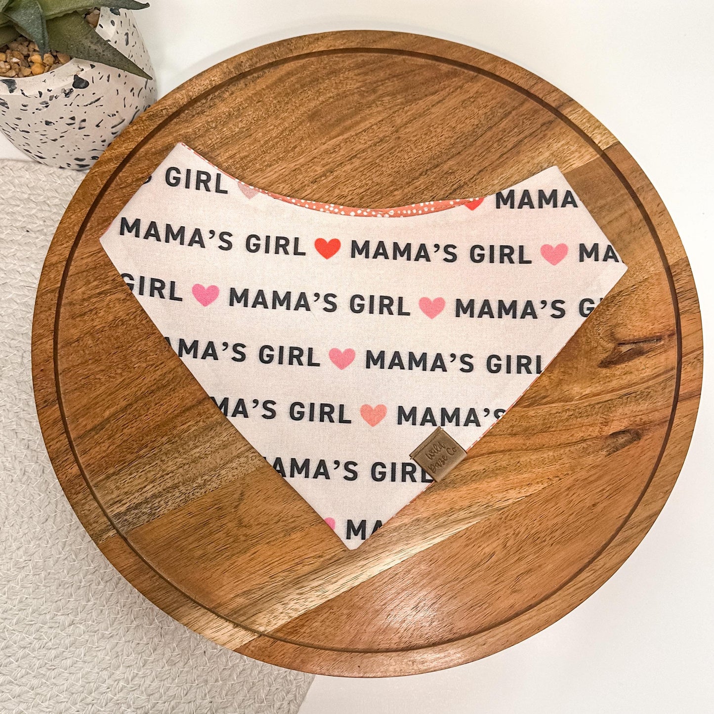 Mama's Girl Dog Bandana