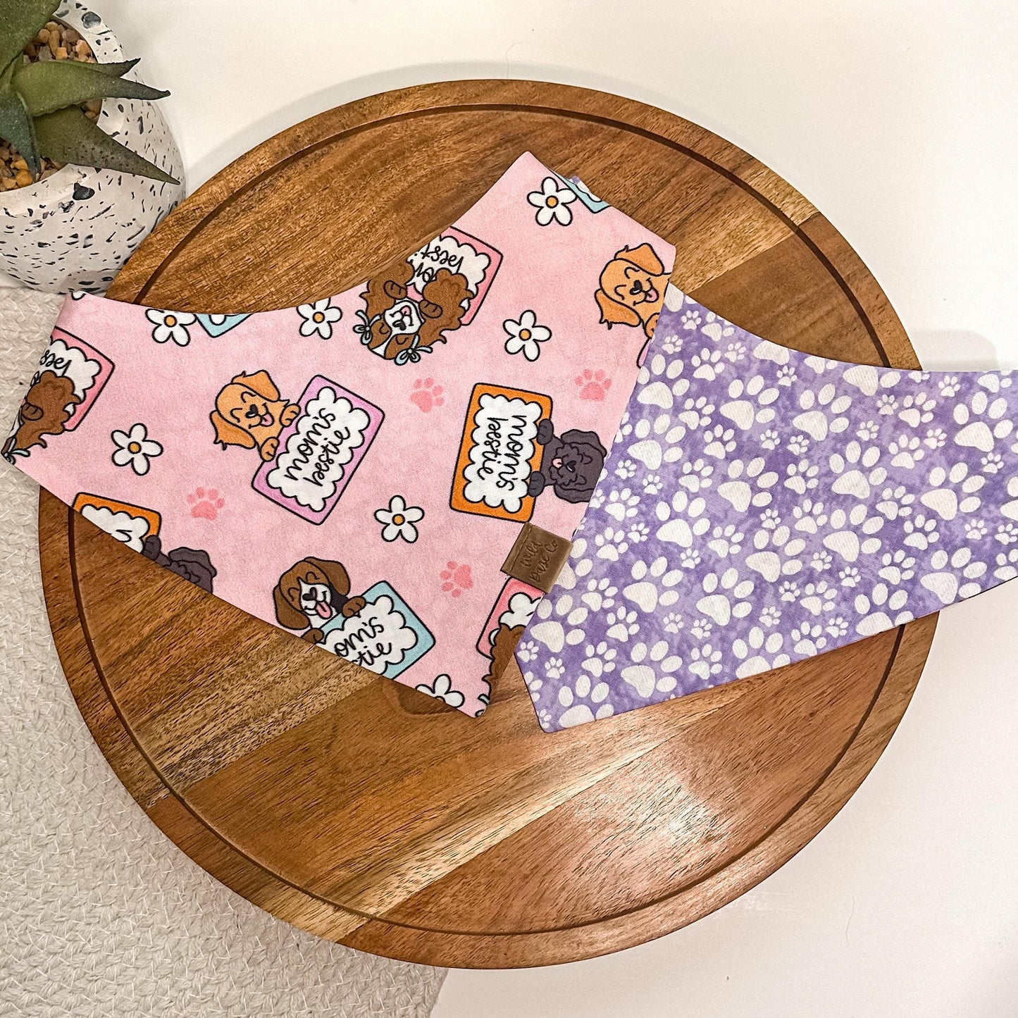 Mom's Bestie Dog Bandana