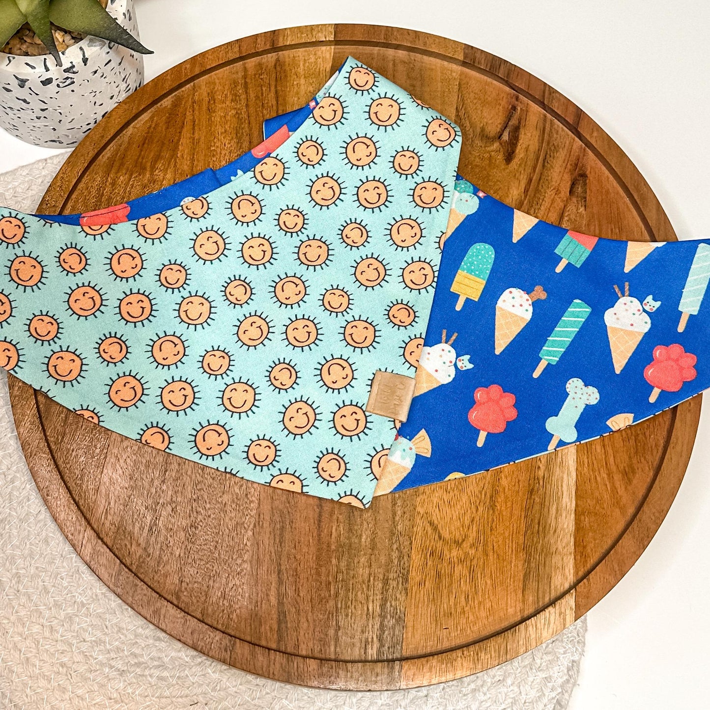 Sunshine and Pupsicles Dog Bandana