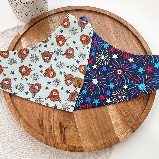Star Spangled Pup Bandana