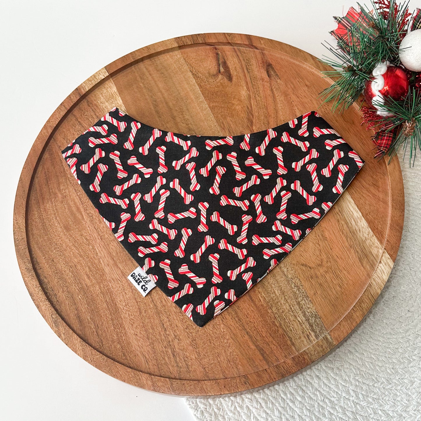 Gingerbread Dog Treats Christmas Dog Bandana