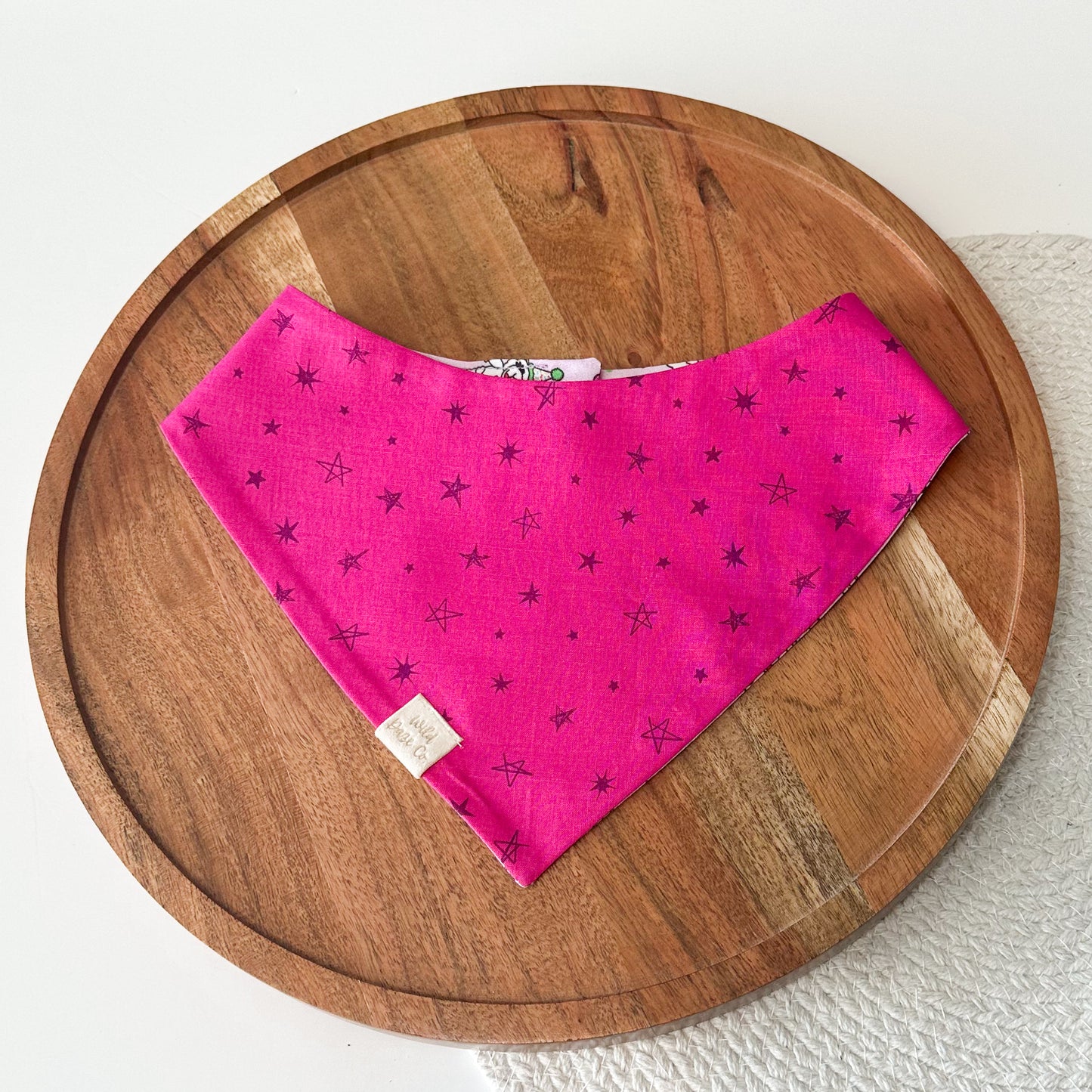 Birthday Lamby in Pink Dog Bandana