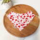 Snack Heart Cakes Dog Bandana