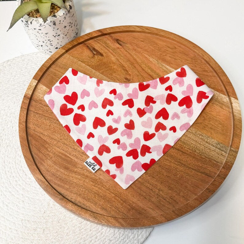 Snack Heart Cakes Dog Bandana