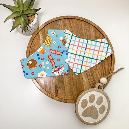 Breakfast Foodie Dog Bandana