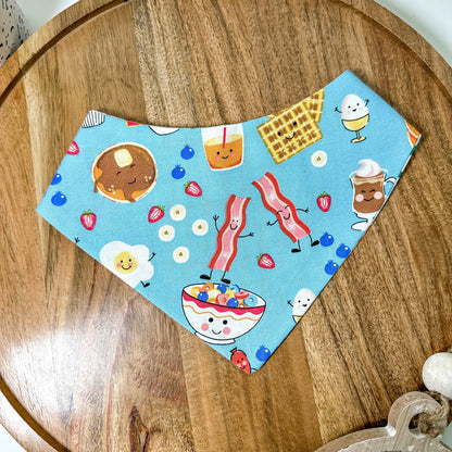 Breakfast Foodie Dog Bandana