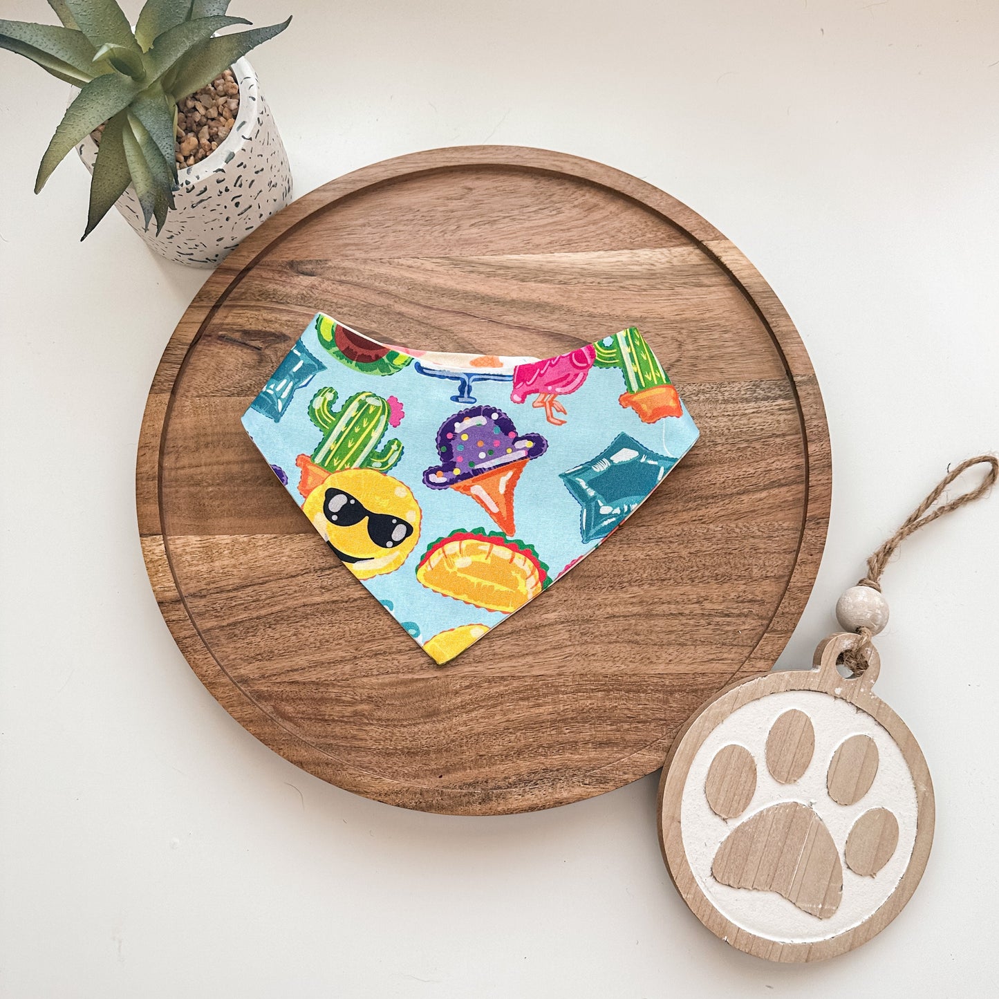 Summer Sunny Beach Day Dog Bandana