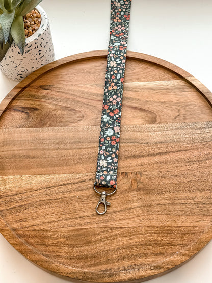 Floral Lanyard | ID Badge Lanyard