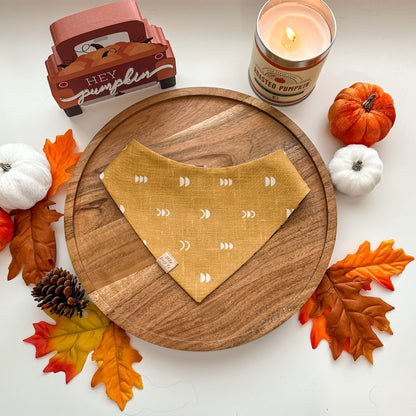 Checkered Sunflower Dog Bandana