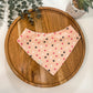 Pink Yee Haw Western Cowgirl Dog Bandana