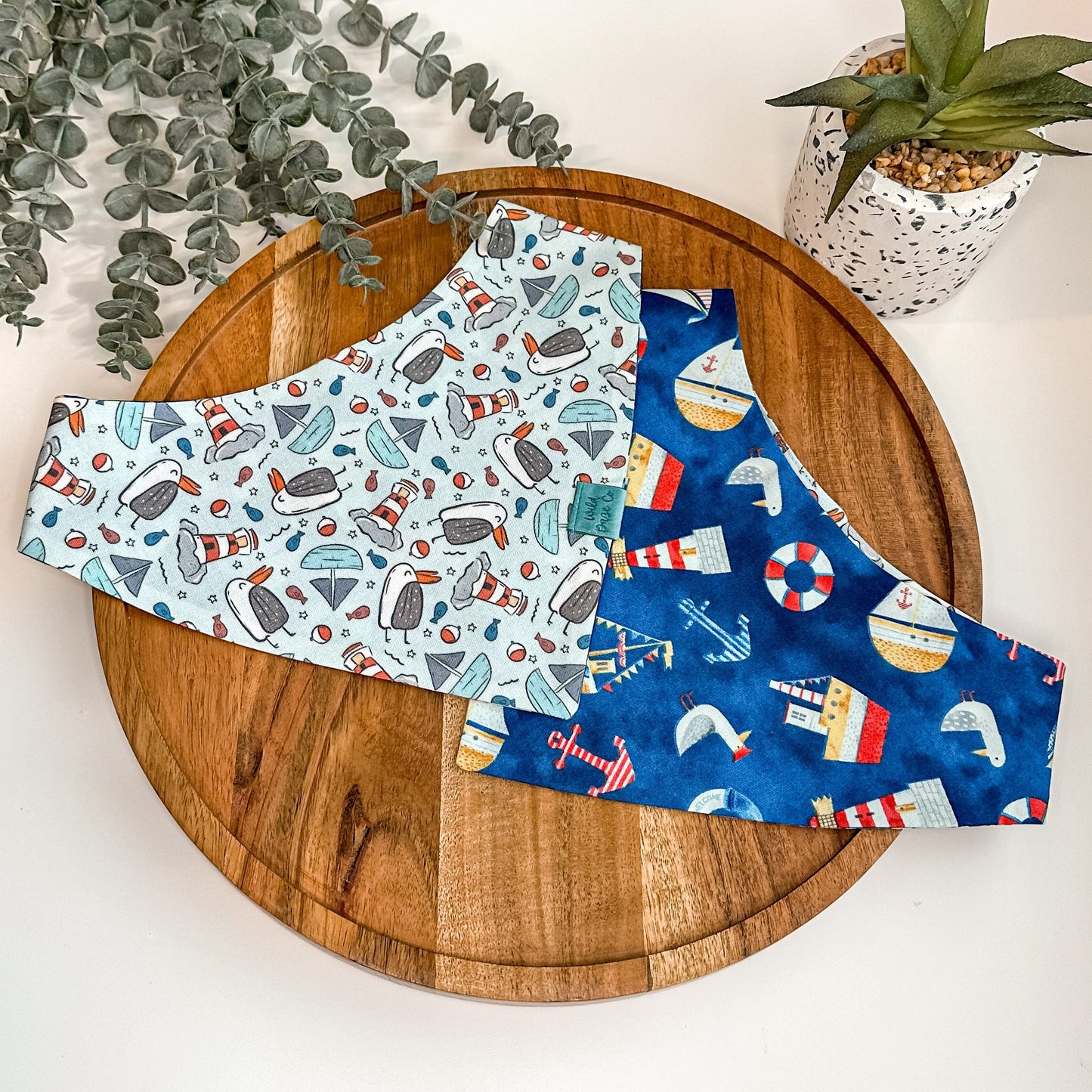 Coastal Beach Dog Bandana