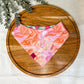 Berry Floral Strawberry Dog Bandana