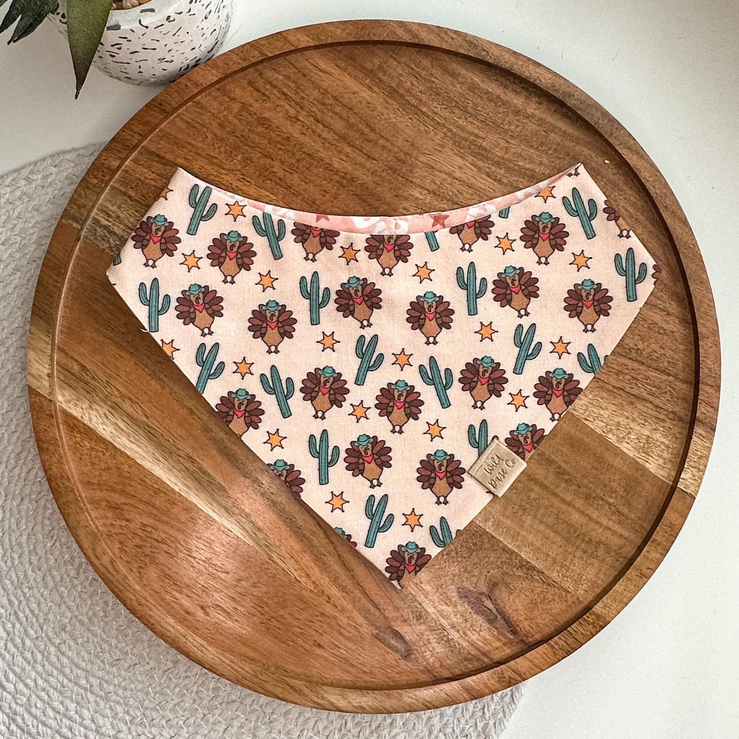 Howdy Turkey Dog Bandana