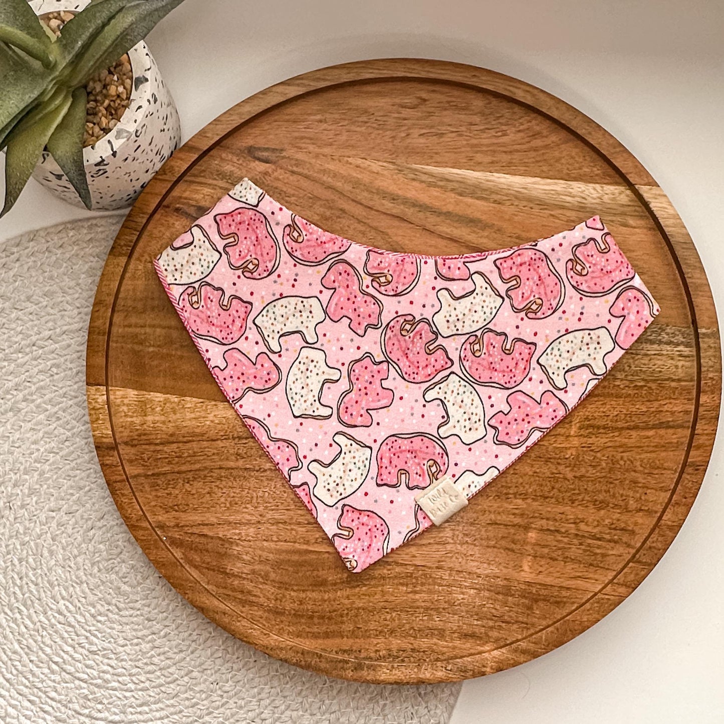 Sweet Treats in Pink Dog Bandana