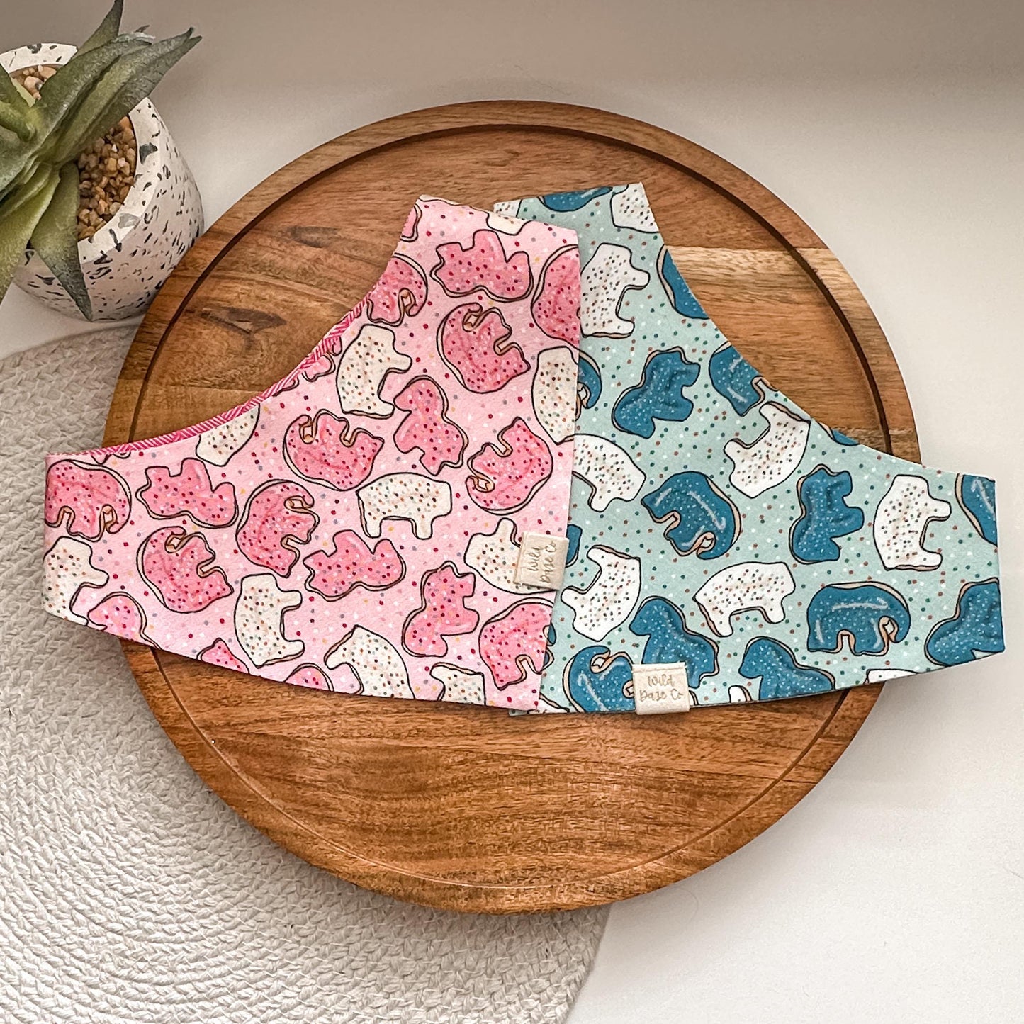 Sweet Treats in Blue Dog Bandana