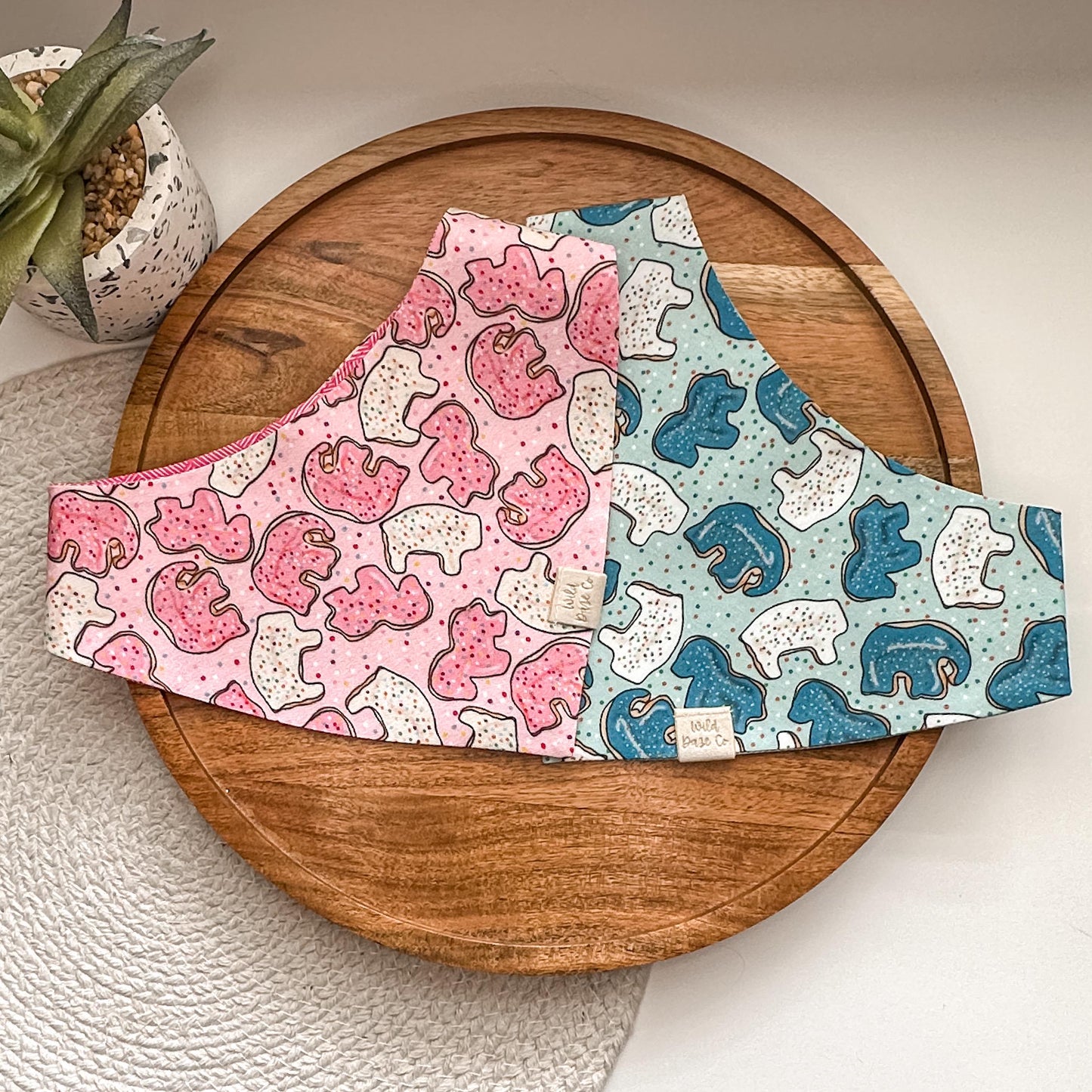 Sweet Treats in Pink Dog Bandana