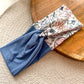 Blue Floral Headband