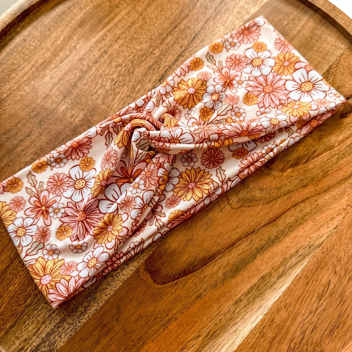 Soft Floral Headband