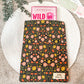 Black Floral Book Sleeve