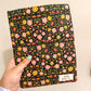 Black Floral Book Sleeve