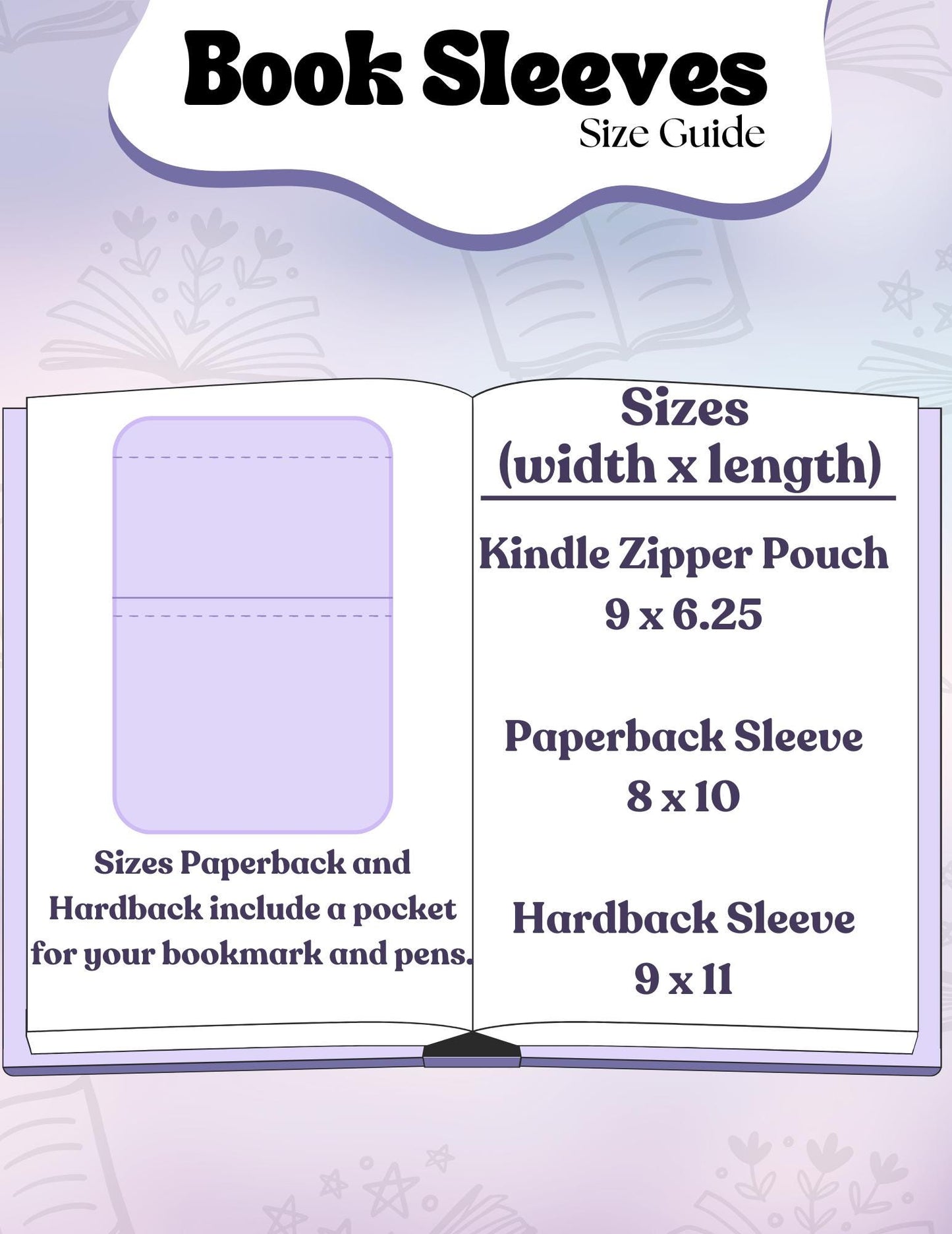 Books and Tea Book Sleeve