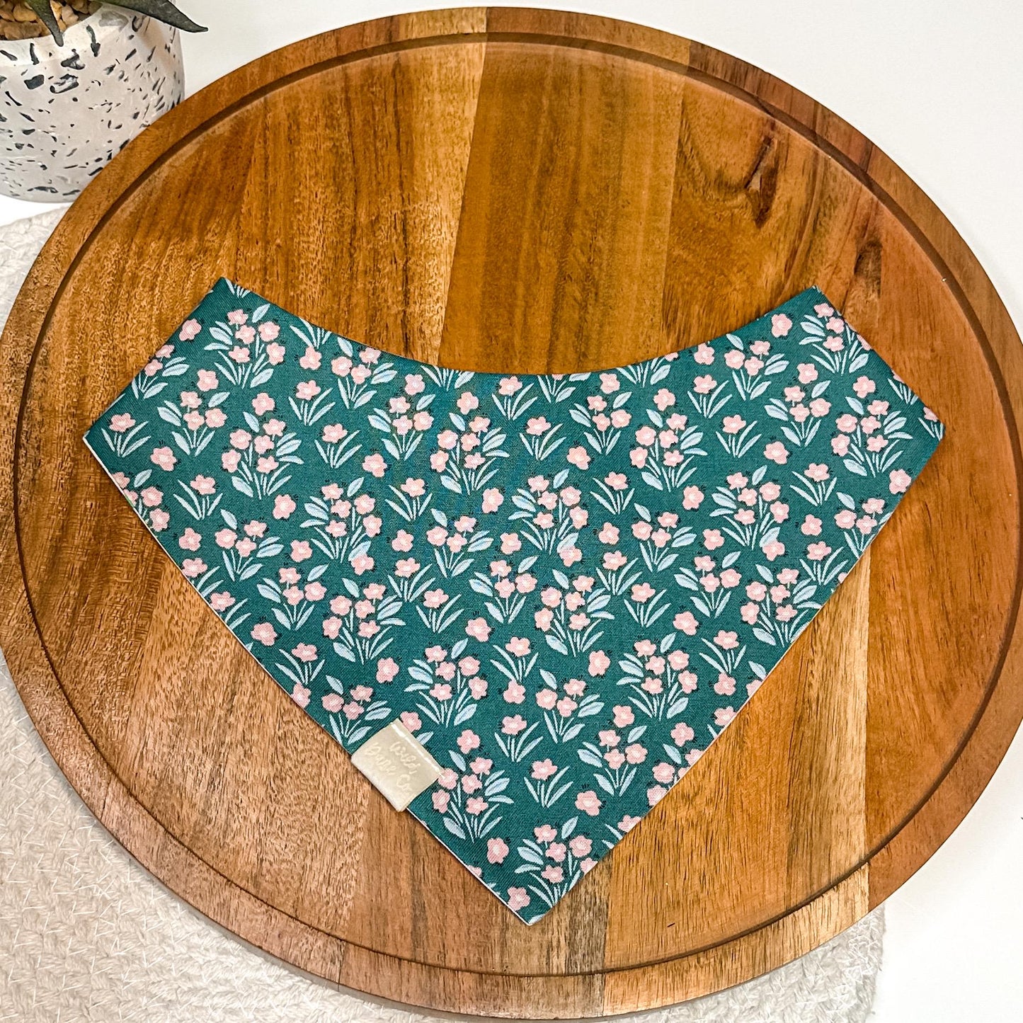 Pink Lemonade and Bows  Dog Bandana