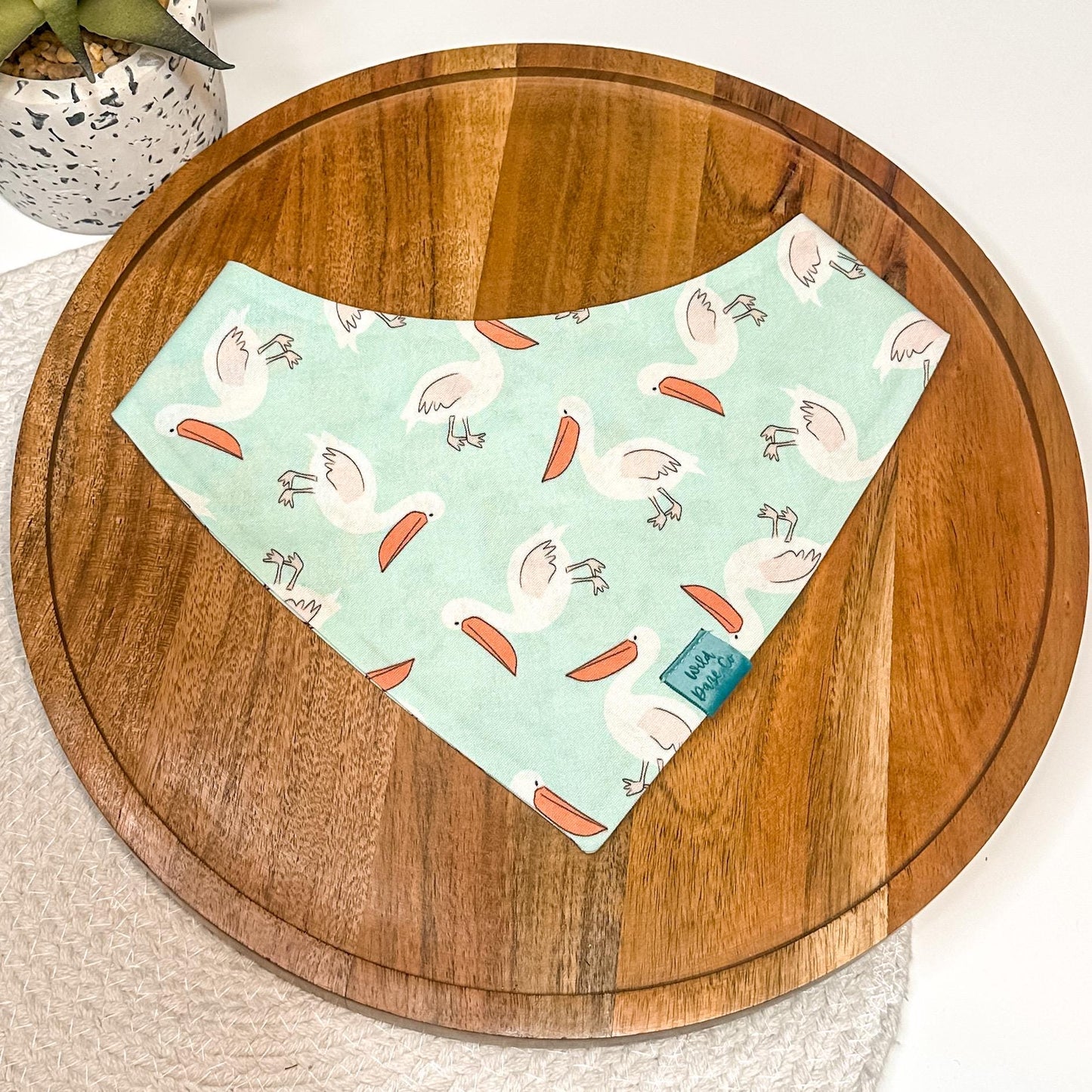 Pelicans and Crabs Dog Bandana