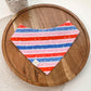 Americana Stars and Stripes Dog Bandana