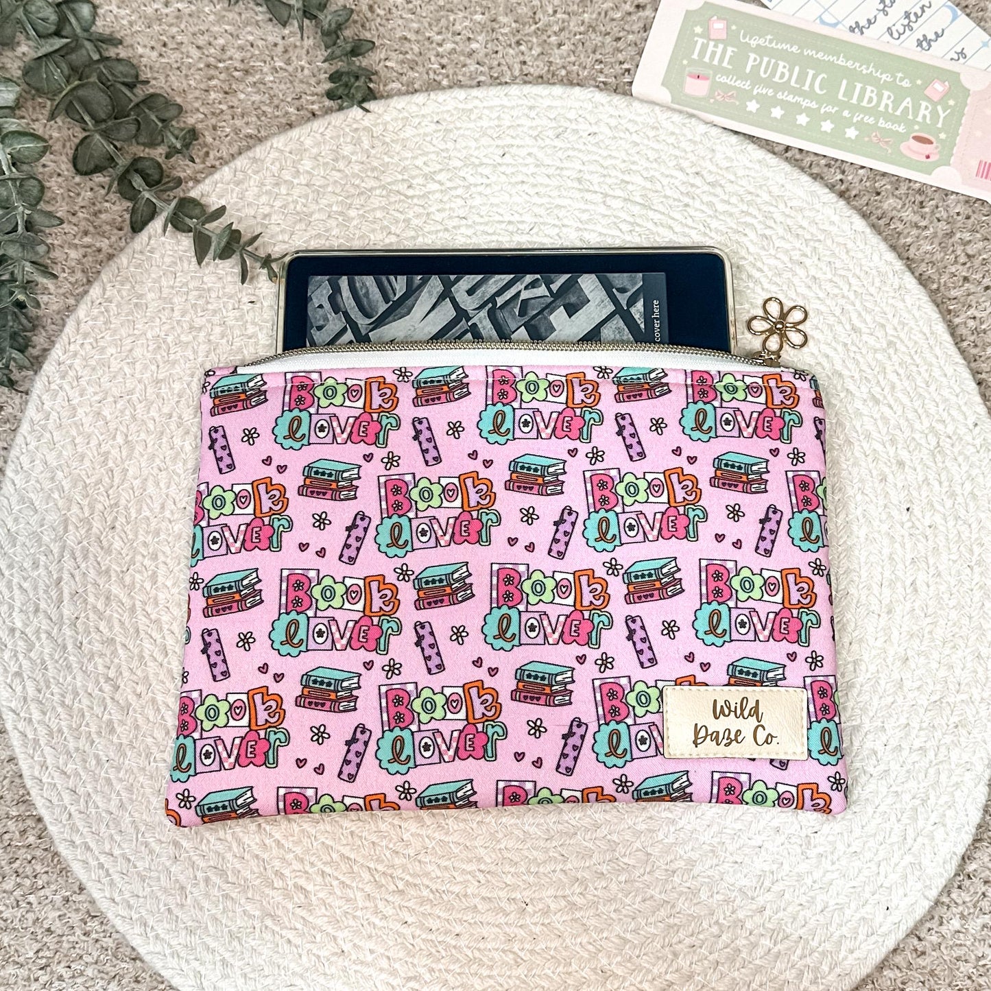 Book Lover Book Sleeve