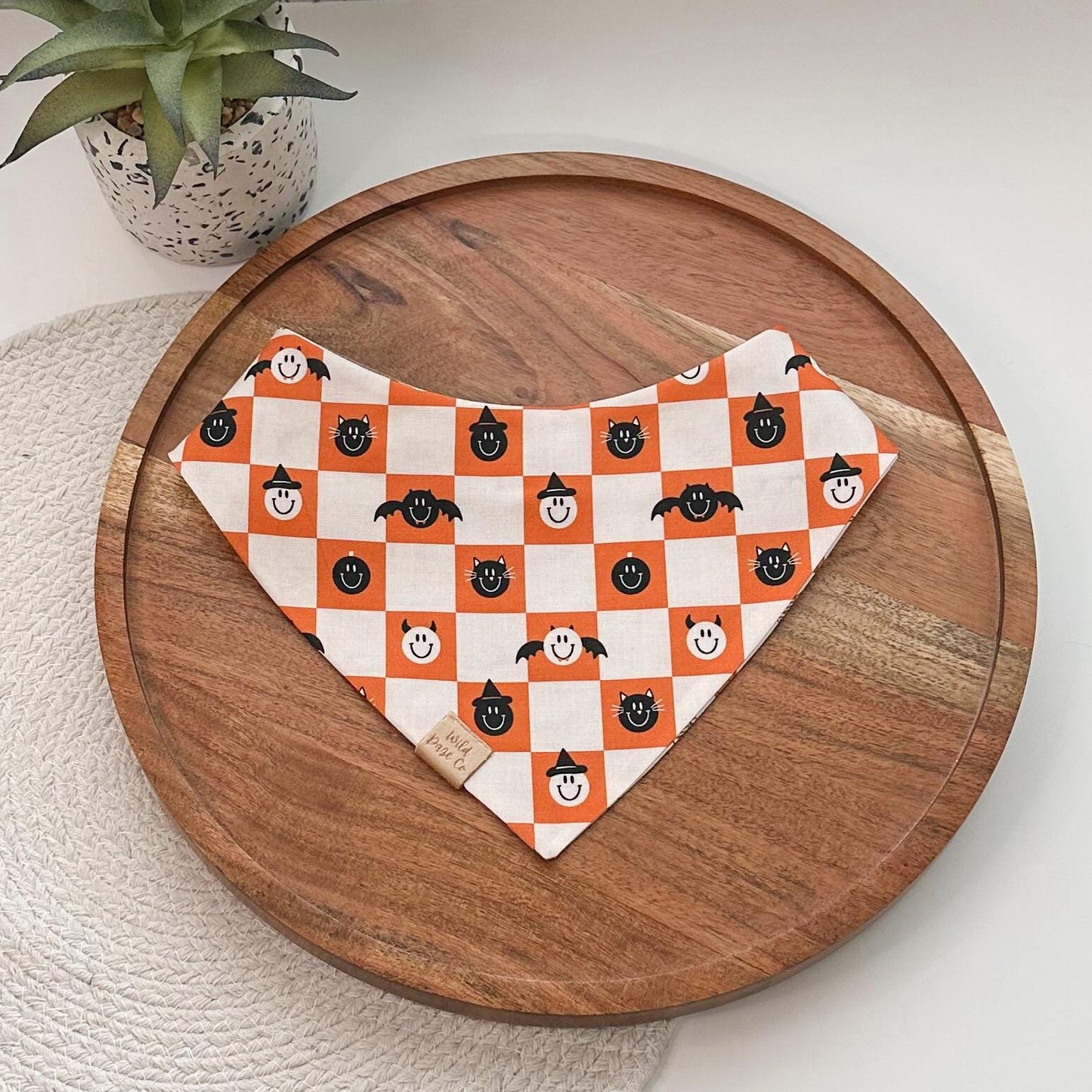 Spooky Skater Dog Bandana