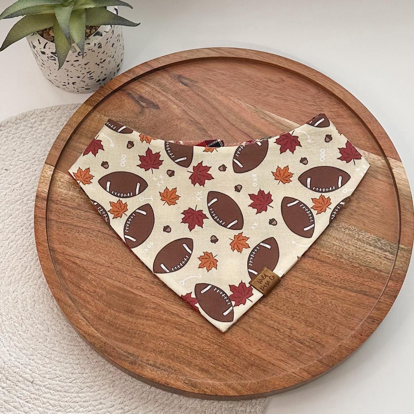 Fall Football Dog Bandana