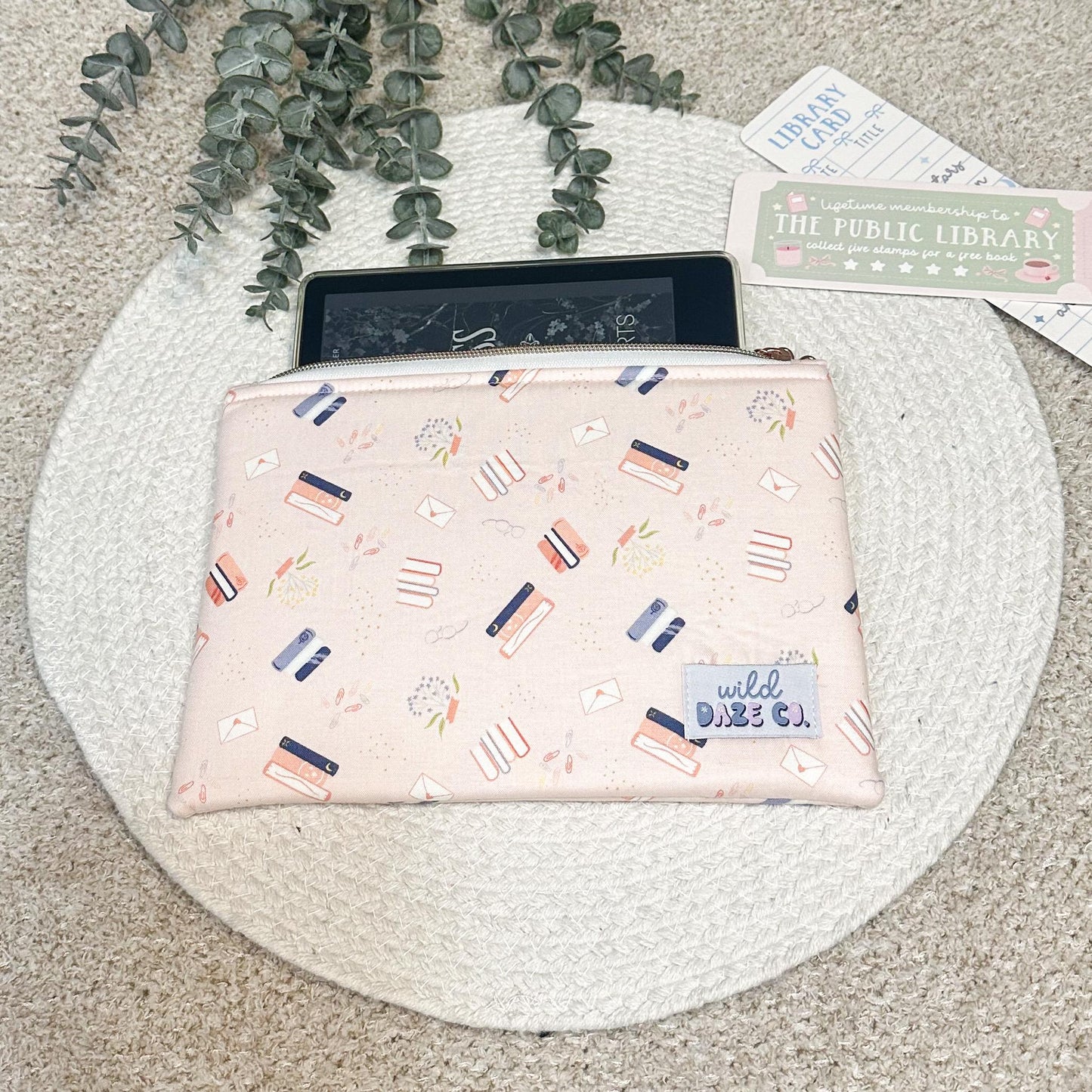 Between the Pages in Pink Book Sleeve