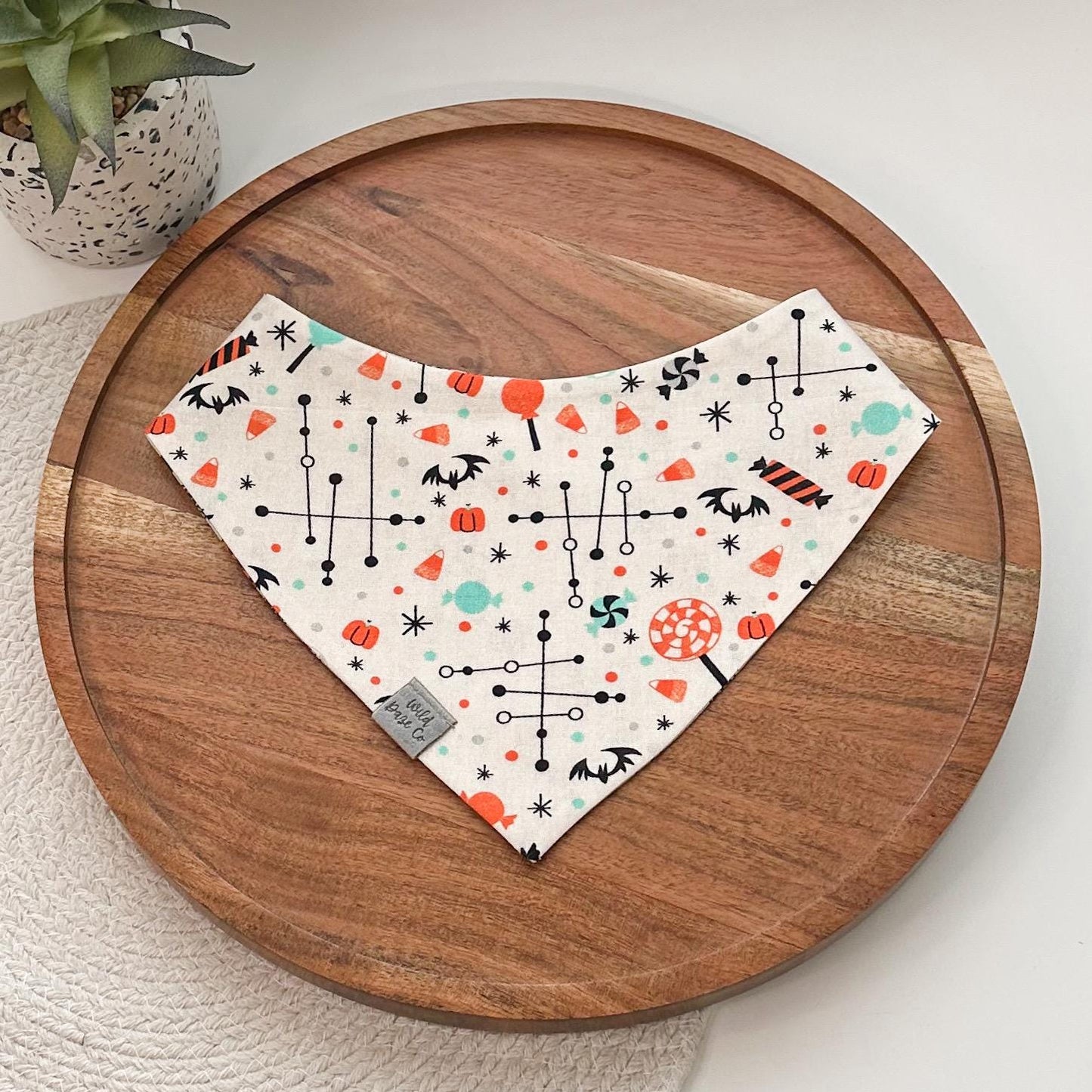 Halloween Dino Dog Bandana