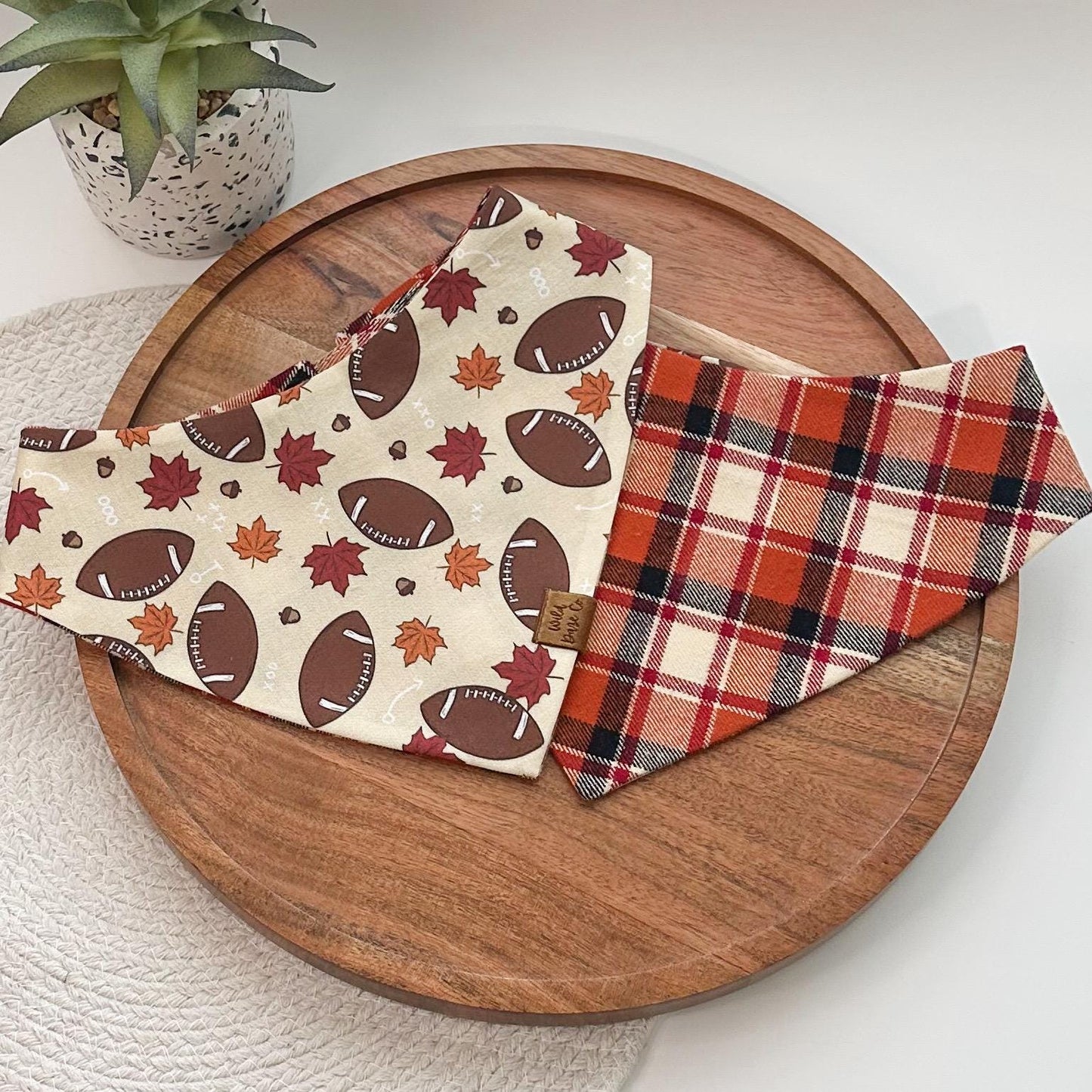 Fall Football Dog Bandana